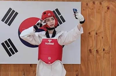 Aprenda taekwondo em Berlim: Aula com mestre 7Dan e certificado