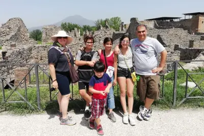 Pompeya y costa de Amalfi: Tour privado con guía incluido