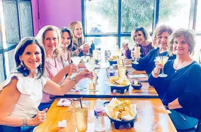Wein und Foodie auf der historischen Main Street in Grapevine