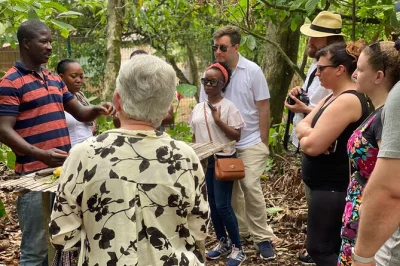Visit aburi hills on a private guided tour with local insights, panoramic accra views, and a walk through the botanical gardens. includes chocolate bar & transport.