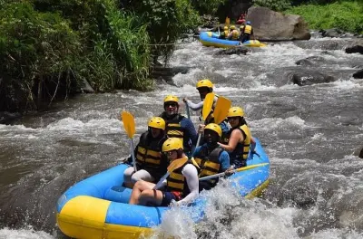 Rafting Ayung River with Uluwatu Temple & Kecak Dance