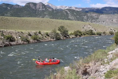 Float down the yellowstone river with a gentle 6-mile ride, perfect for families with young kids or seniors. enjoy wildlife views, local guides, and wheelchair access.