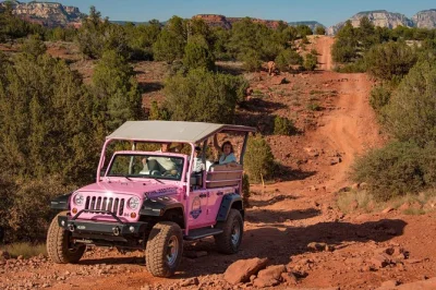 Feel the sedona desert shake beneath you on a rugged diamondback gulch 4x4 ride, with stops at ancient sinagua ruins. includes guide and flexible pickup options.
