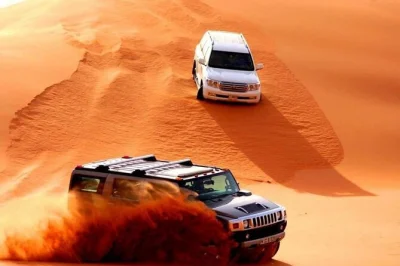 Head out to the lahbab desert for a red dune safari, sandboarding, camel rides, and a bbq buffet dinner under the stars. includes hotel pickup and live shows. book now.