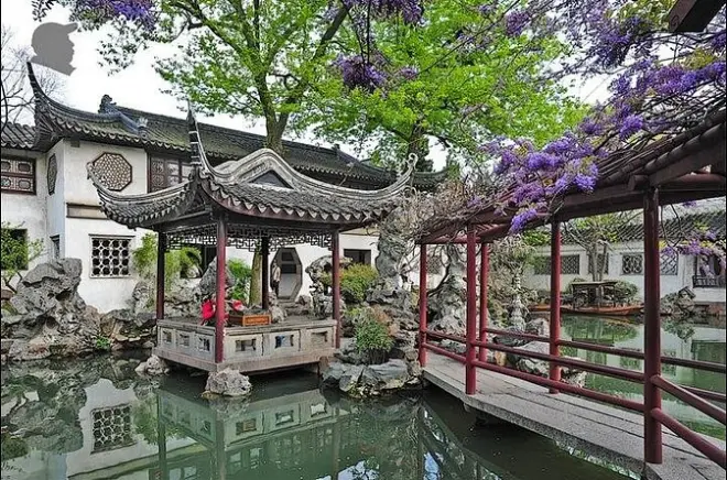 Suzhou privat: Garten des Verweilens, Tigerhügel, Pingjiang-Straße