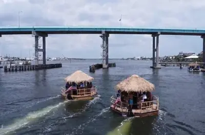 90-Minute Private Tiki Cruise: Fort Myers Beach