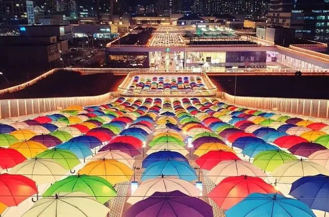 Incheon de nuit : Sites de Songdo et lumières privées