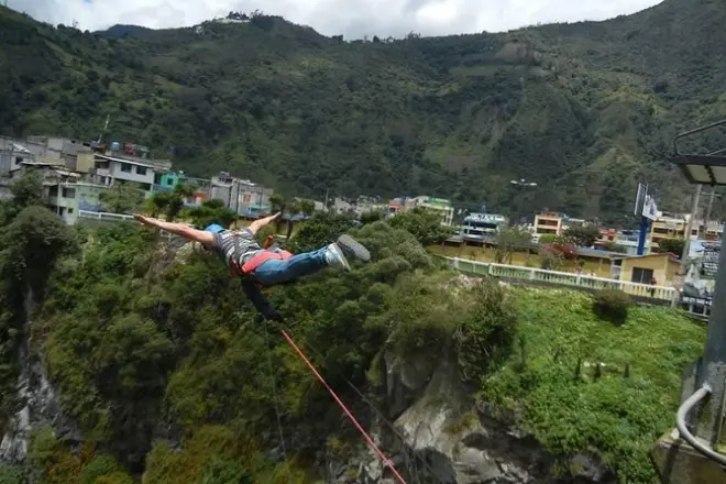 Bungee Jump San Francisco Bridge Baños: 100m Leap