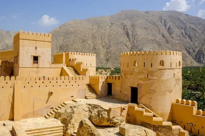 Forte di Nakhal e sorgente termale da Muscat: Fortezza di 350 anni