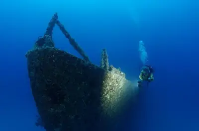 Immersione relitto USS Spiegel Grove a Key Largo, nave militare 155 m