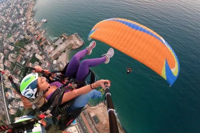 Soar above jounieh and the mediterranean with certified pilots. family-friendly paragliding in lebanon, video included, city views, and easy access.