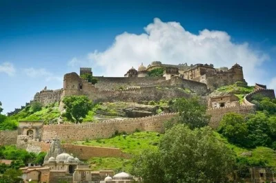 Journey from udaipur to kumbhalgarh fort and explore its massive walls, then head out on a wildlife safari with an expert guide. includes hotel pickup and drop-off.