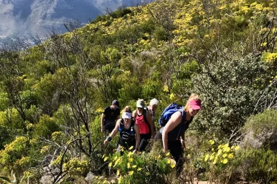Join a guided 4-day table mountain 13 peaks challenge. hike, run, or walk iconic cape town trails with expert guides, meals, and local experiences.