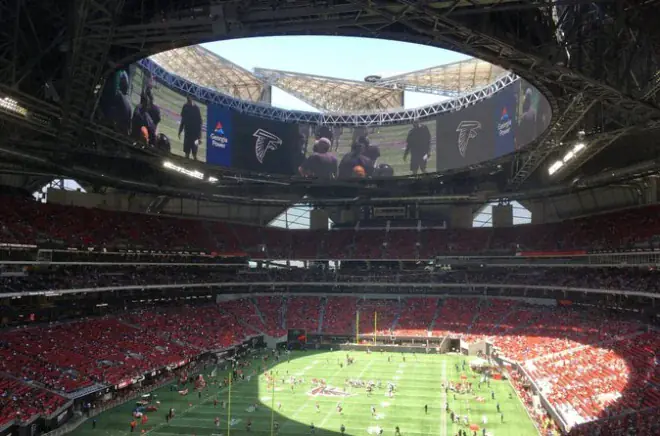 Atlanta Falcons Game at Mercedes-Benz Stadium Tickets