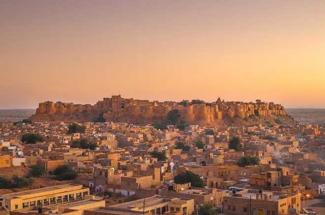 Tour privato di mezza giornata ai monumenti dorati di Jaisalmer