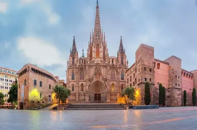 Barcelona Kathedrale mit Zugang zum Dach und Audioguide