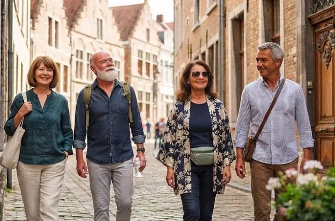 Tour privado a pie en Tournai: Historia medieval a tu manera
