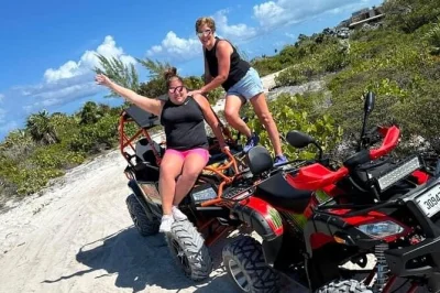 Ride through providenciales on an atv tour led by a local guide. explore beaches, celebrity homes, and enjoy lunch by the marina. book your spot today.