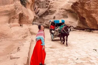Tour privato a Petra da Aqaba: Accesso di un giorno
