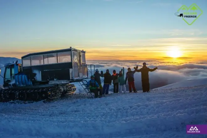 Cat Skiing at Drahobrat: Freeride the Svydovets Ridge