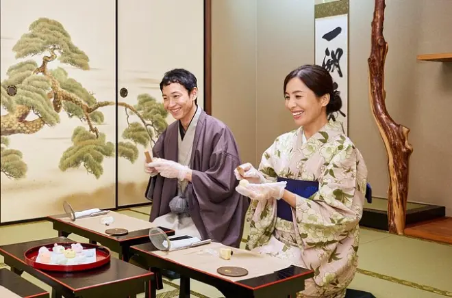 Wagashi & Kimono Tea Ceremony in Asakusa: 2 Hours