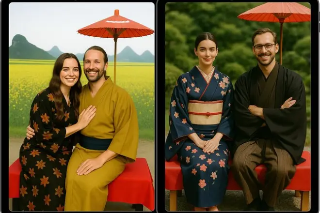 Esperienza kimono self-photo a Kanazawa: Oltre 20 scenari giapponesi