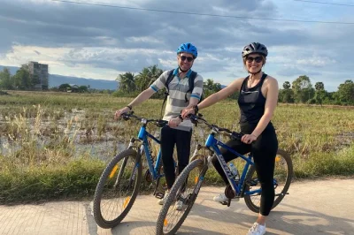 Pedal through kampot’s rice fields & villages, guided by a local. includes bicycle, helmet, water & village tastings. book your kampot bike tour now.