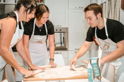 Join a hands-on pasta and tiramisu class in padua, guided by a local home cook. includes aperitivo, wine, and all tastings. book your spot today.