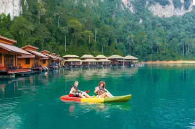 Cheow Lan See & Diamond Cave Tour: Boot, Höhle, Schwimmen