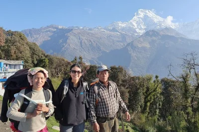Hike to annapurna base camp from pokhara with a friendly guide, mountain views, and cozy lodges. includes permits, transport, and daily support. book now.