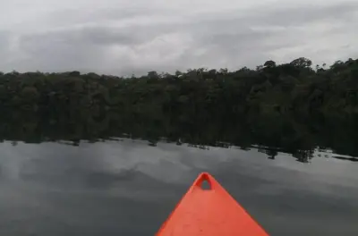 Kayaking at Arenal Lake from San Jose with hot springs
