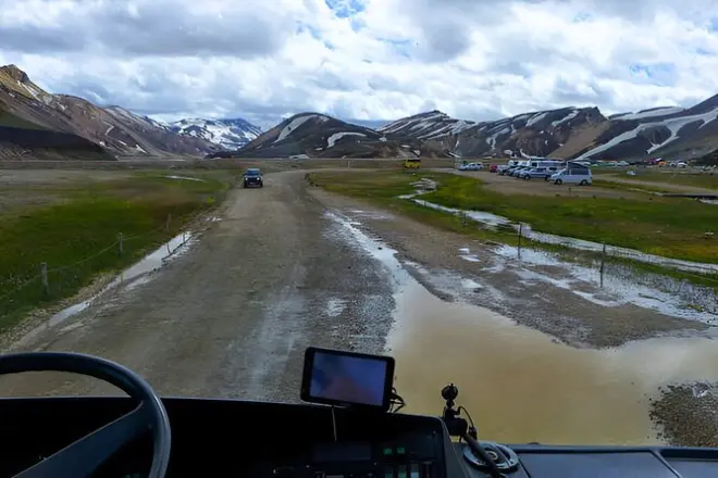 Transfert en bus quotidien de Landmannalaugar à Reykjavik