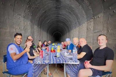 Travel across mauritania’s dunes, ride the legendary iron ore train, and explore ancient towns with a local guide. includes pickup, hotels, and meals.