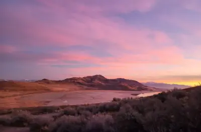 Tramonto a Antelope Island con bisonti e camminata a Buffalo Point
