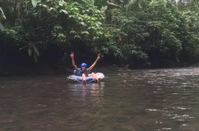 Tubing Drake Bay: Rio Agujitas eco Farm jungle float