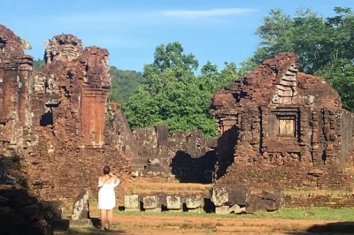 Book a private shore trip from tien sa or chan may port to my son sanctuary. explore ancient temples, enjoy local noodles, and return in time for your cruise.