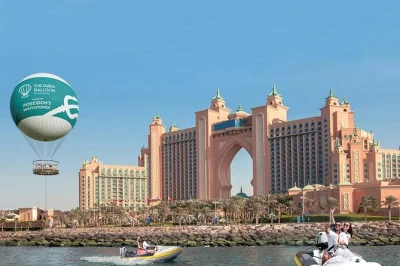 Découvrez dubai à 300 mètres d’altitude en montgolfière au-dessus d’atlantis et palm jumeirah. vol guidé, briefing sécurité inclus. réservez votre place dès maintenant.