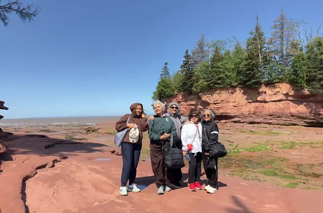 Baía de Fundy: Caminhe pelo fundo do mar em Burntcoat Head