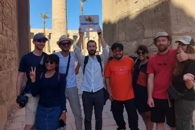 Walk ancient luxor with a local guide—valley of the kings, karnak, and habu temple. includes hotel pickup and private transport. book your spot today.