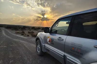 Bardenas Reales tour en 4x4 al atardecer