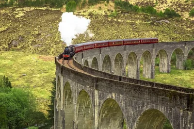 Feel the wild spirit of scotland on a west highlands day trip from glasgow, ride the jacobite steam train, explore glen coe, with guide and pickup included.