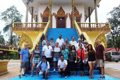 Sihanoukville City Tour: Markets, Temples & Beach