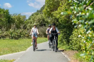 Nelson beer tour by e-bike: Self-guided tastings & coastal ride