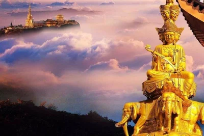 Experience mount emei’s gold summit by cable car with a local guide, buddhist history, and lunch included. book now for hotel pickup and a personal tour.