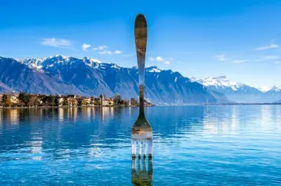 Vevey geführter Spaziergang: Lokale Geschichten & verborgene Orte