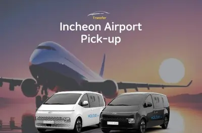 Traslado privado do aeroporto de Incheon para Seul com motorista que fala inglês