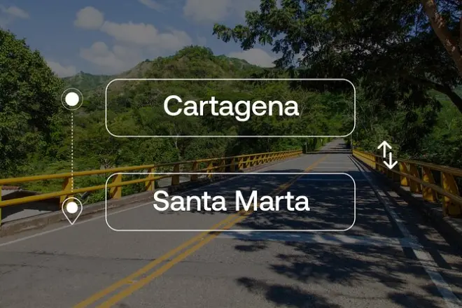Traslado privado Santa Marta-Cartagena por ruta segura costera