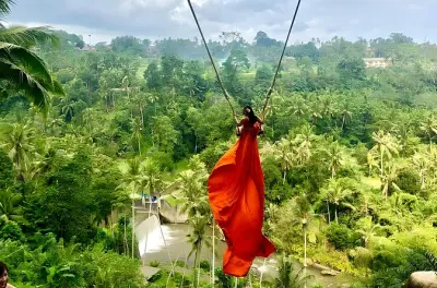 Bali Swing & Ubud Waterfall Tour: Jungle Swings & Stops