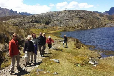 Hike through cajas national park’s lakes and forests with a local guide, enjoy trout lunch, and hotel pickup from cuenca. book your spot today.