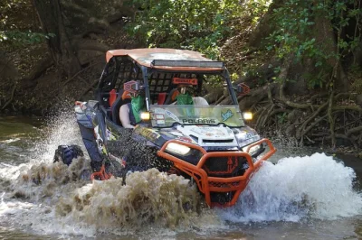 Ride off-road buggies through guanacaste’s wild trails, visit costa rica’s largest animal sanctuary, and swim at hidden beaches. includes pickup & guide.